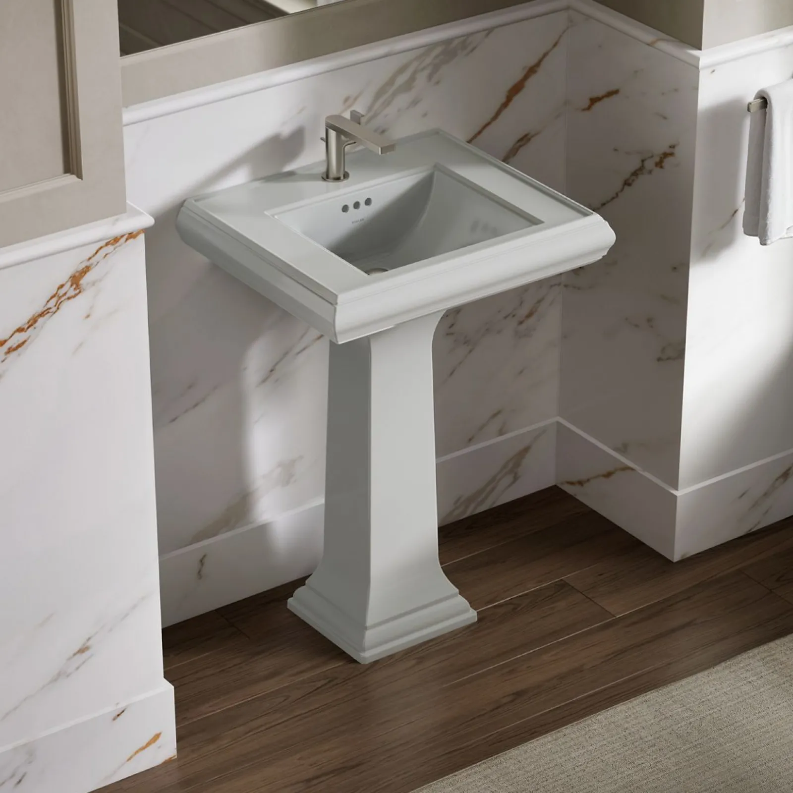 24-1/4" rectangular pedestal bathroom sink^Kohler Discount