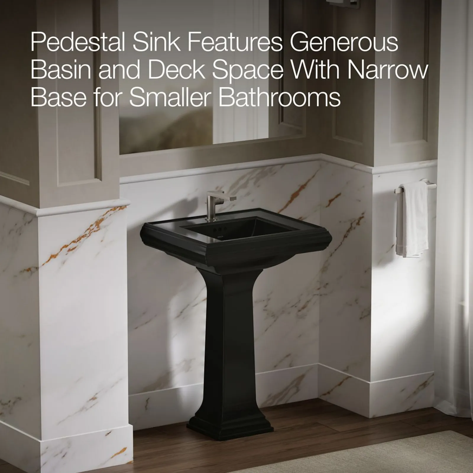 24-1/4" rectangular pedestal bathroom sink^Kohler Discount