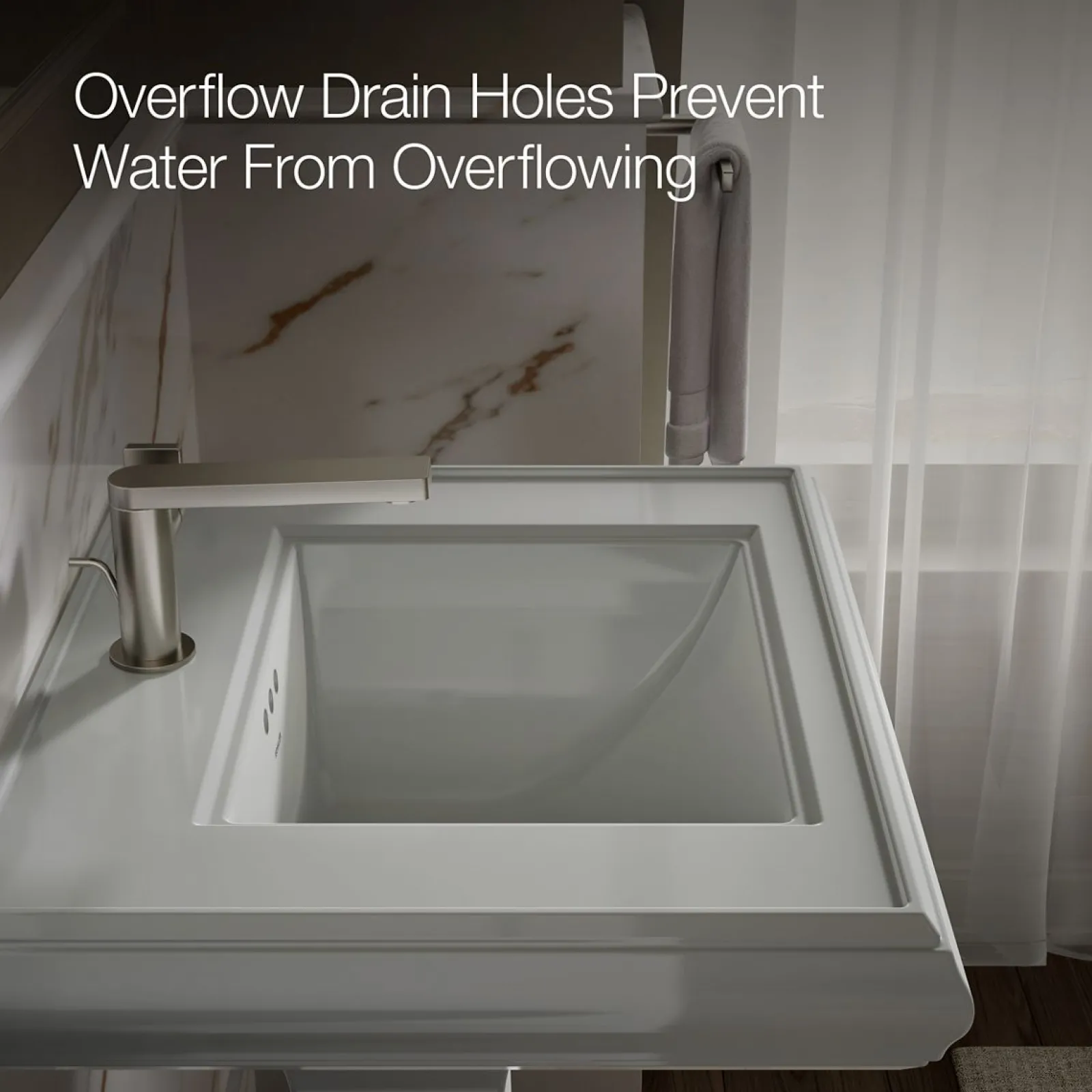 24-1/4" rectangular pedestal bathroom sink^Kohler Discount