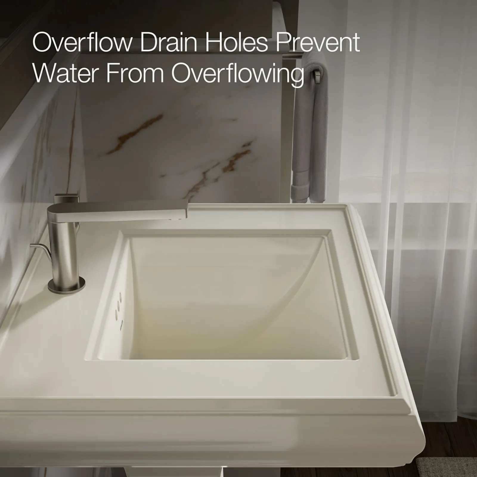 24-1/4" rectangular pedestal bathroom sink^Kohler Discount