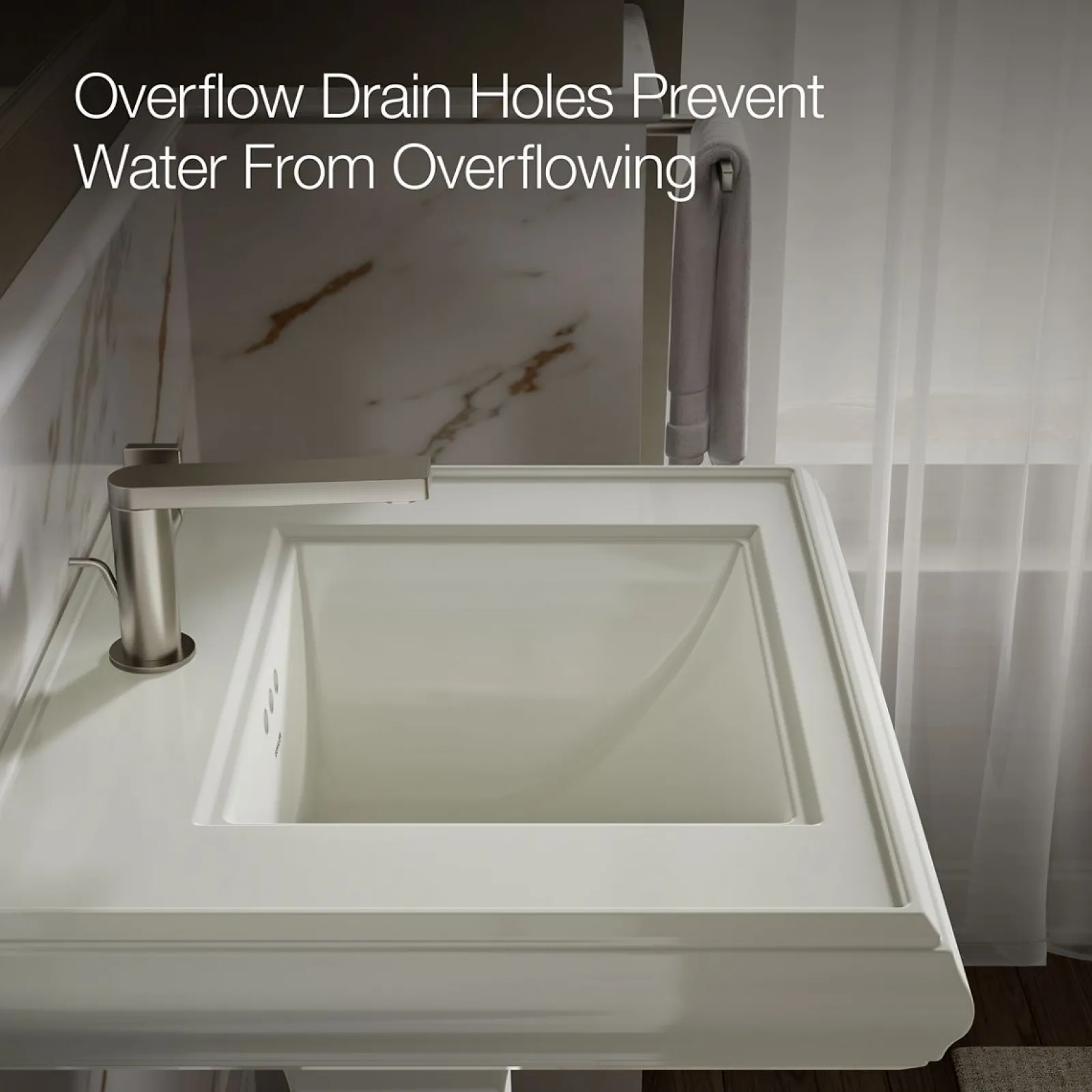 24-1/4" rectangular pedestal bathroom sink^Kohler Discount