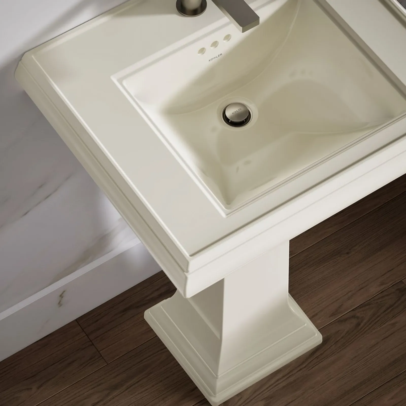 24-1/4" rectangular pedestal bathroom sink^Kohler Discount