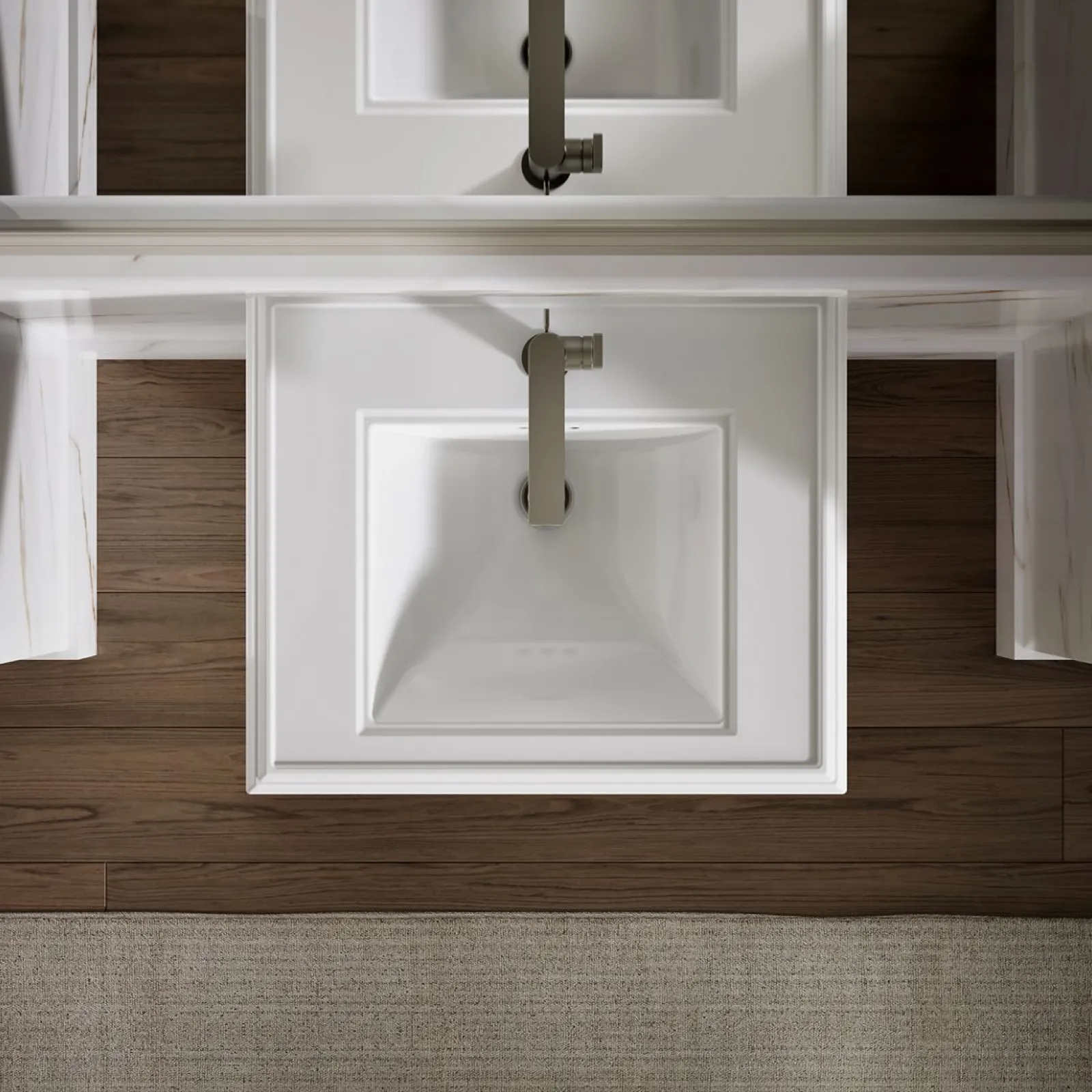 24-1/4" rectangular pedestal bathroom sink^Kohler Discount