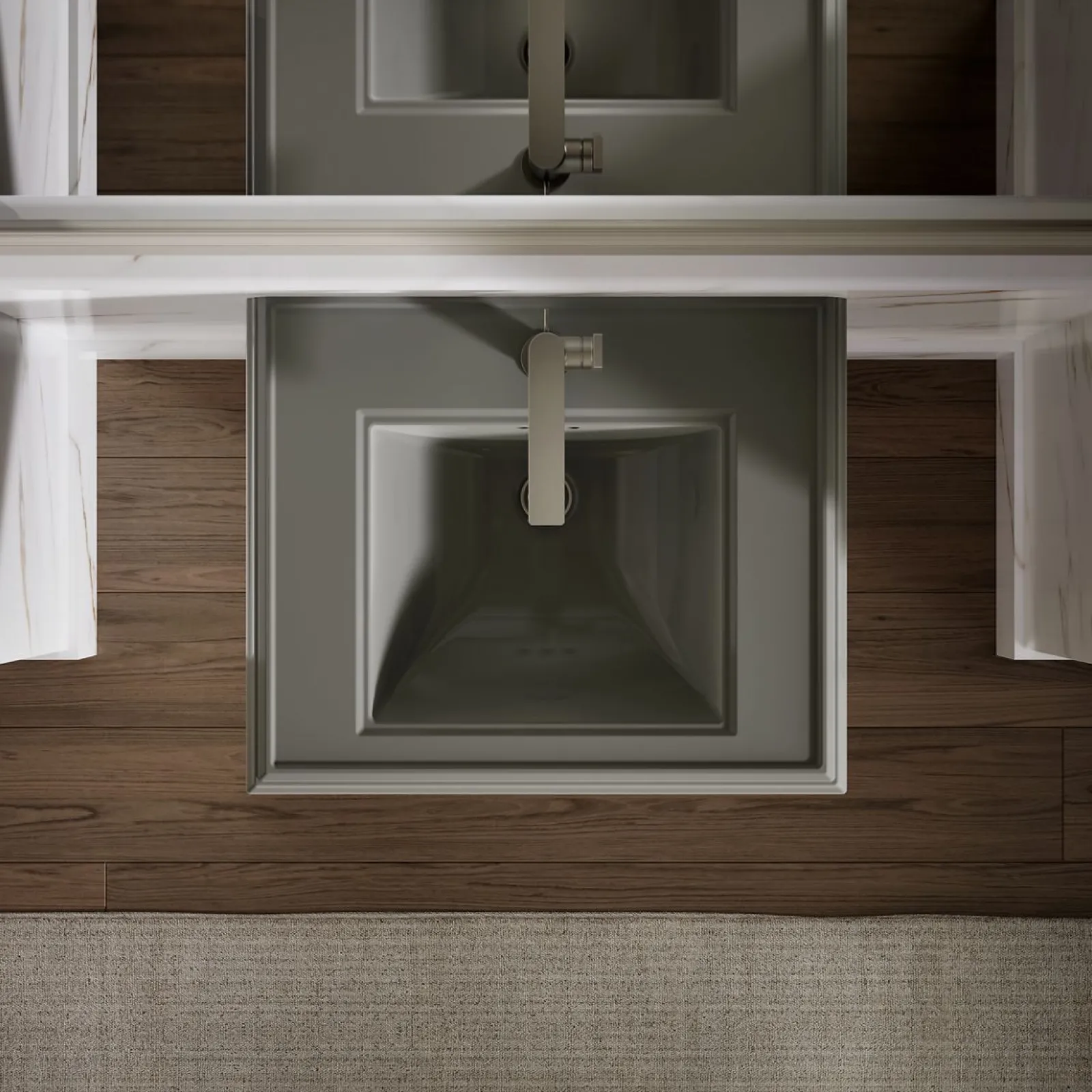 24-1/4" rectangular pedestal bathroom sink^Kohler Discount