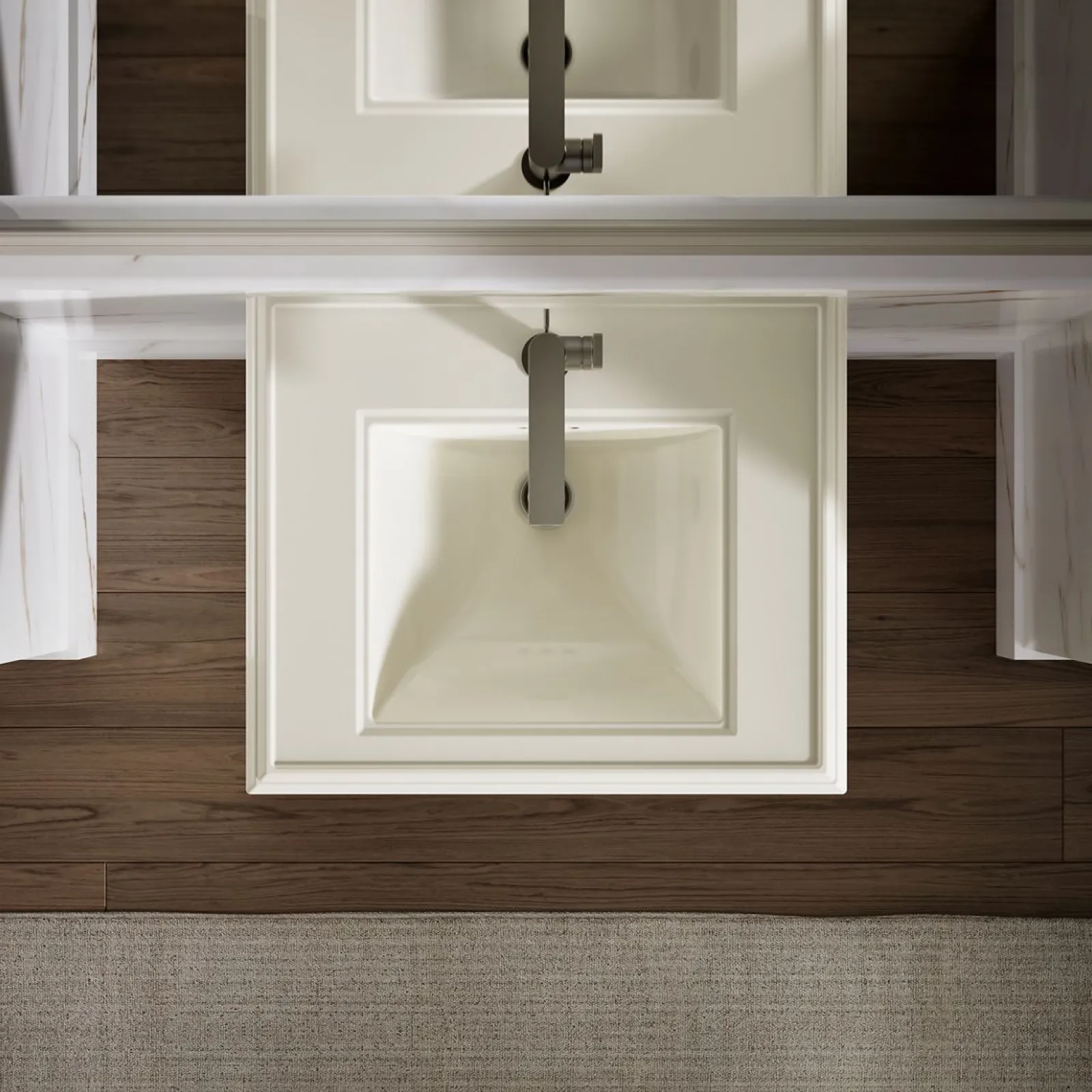 24-1/4" rectangular pedestal bathroom sink^Kohler Discount
