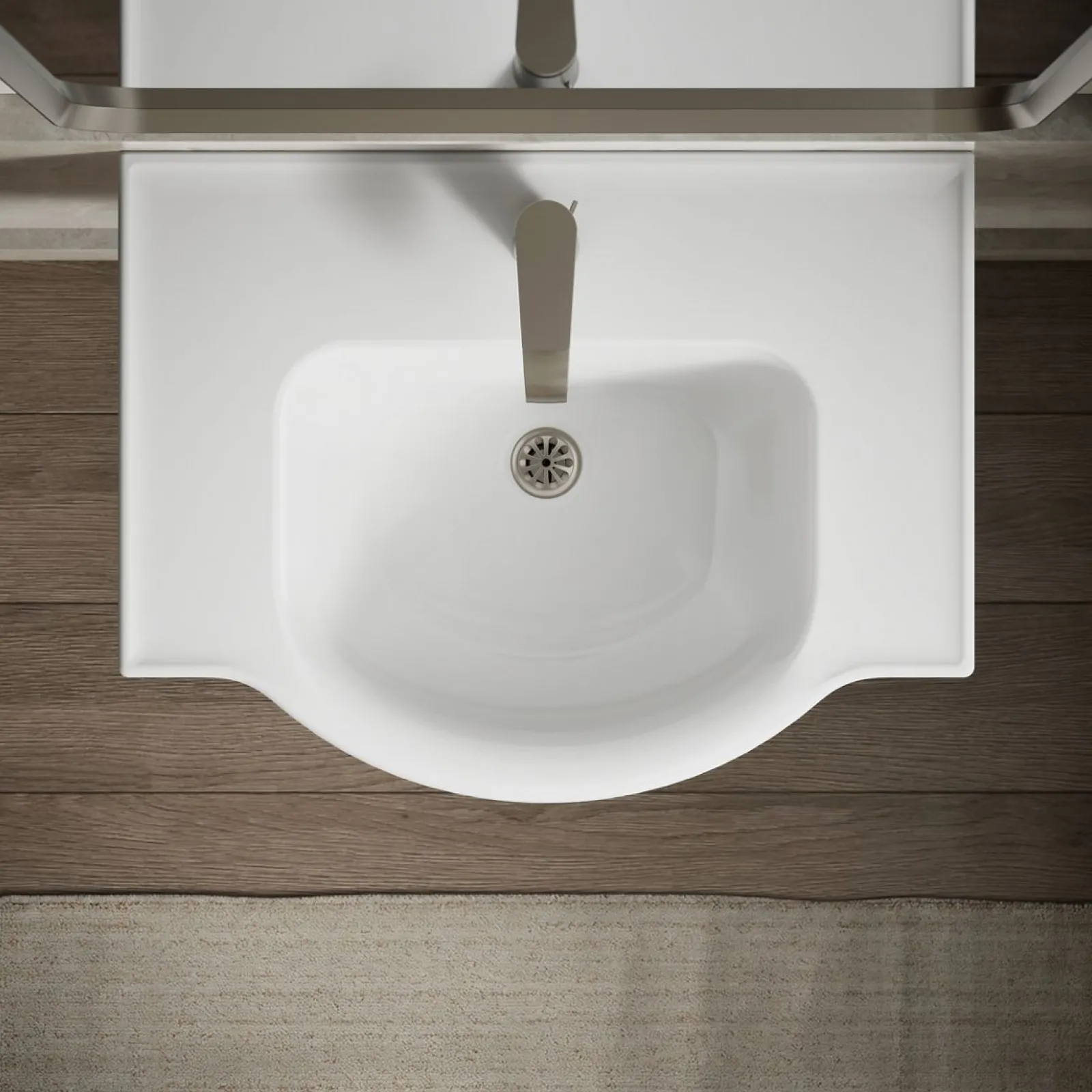 24" rectangular pedestal bathroom sink^Kohler Outlet