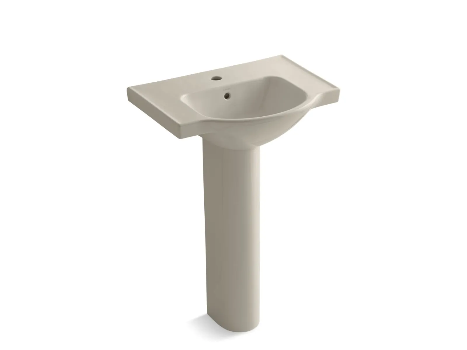 24" rectangular pedestal bathroom sink^Kohler Outlet