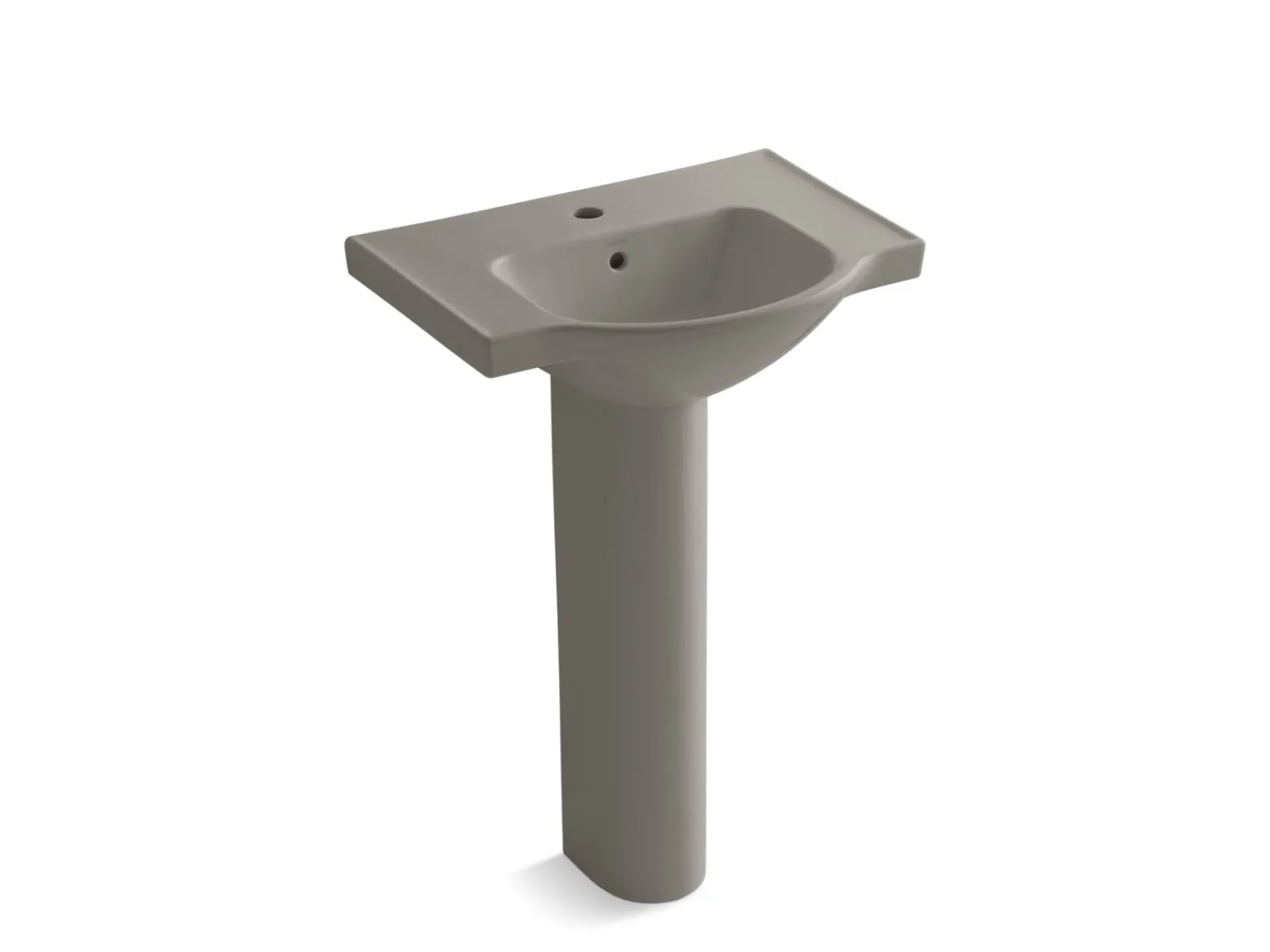24" rectangular pedestal bathroom sink^Kohler Outlet