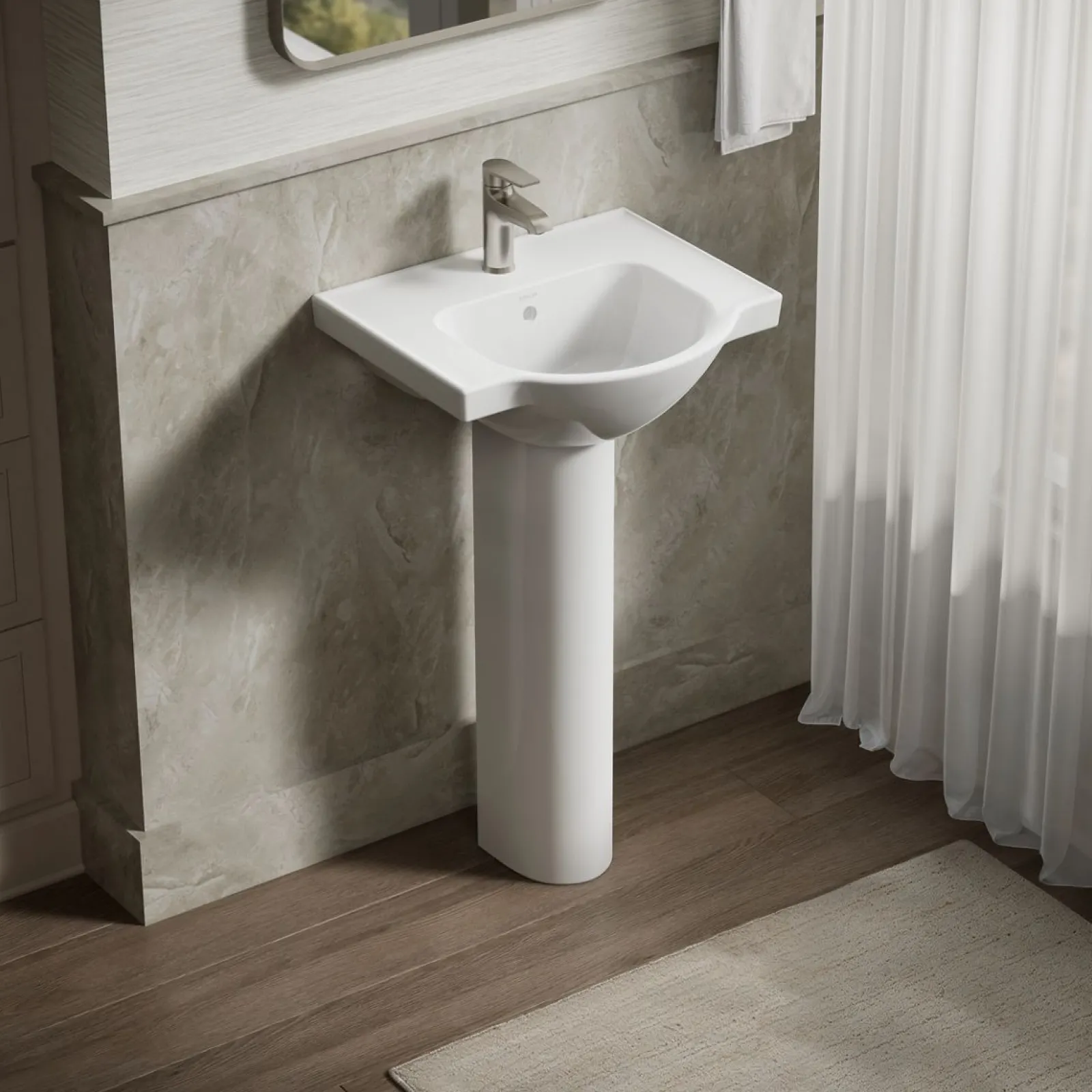 21" rectangular pedestal bathroom sink^Kohler Sale