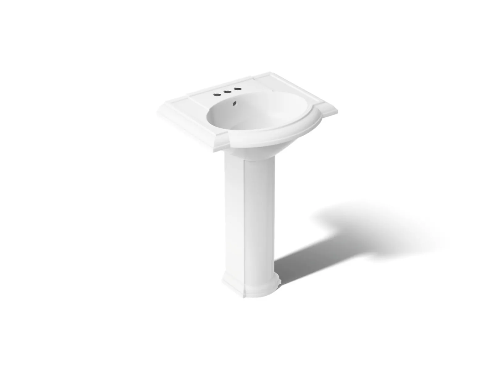 24-1/4" rectangular pedestal bathroom sink^Kohler Discount