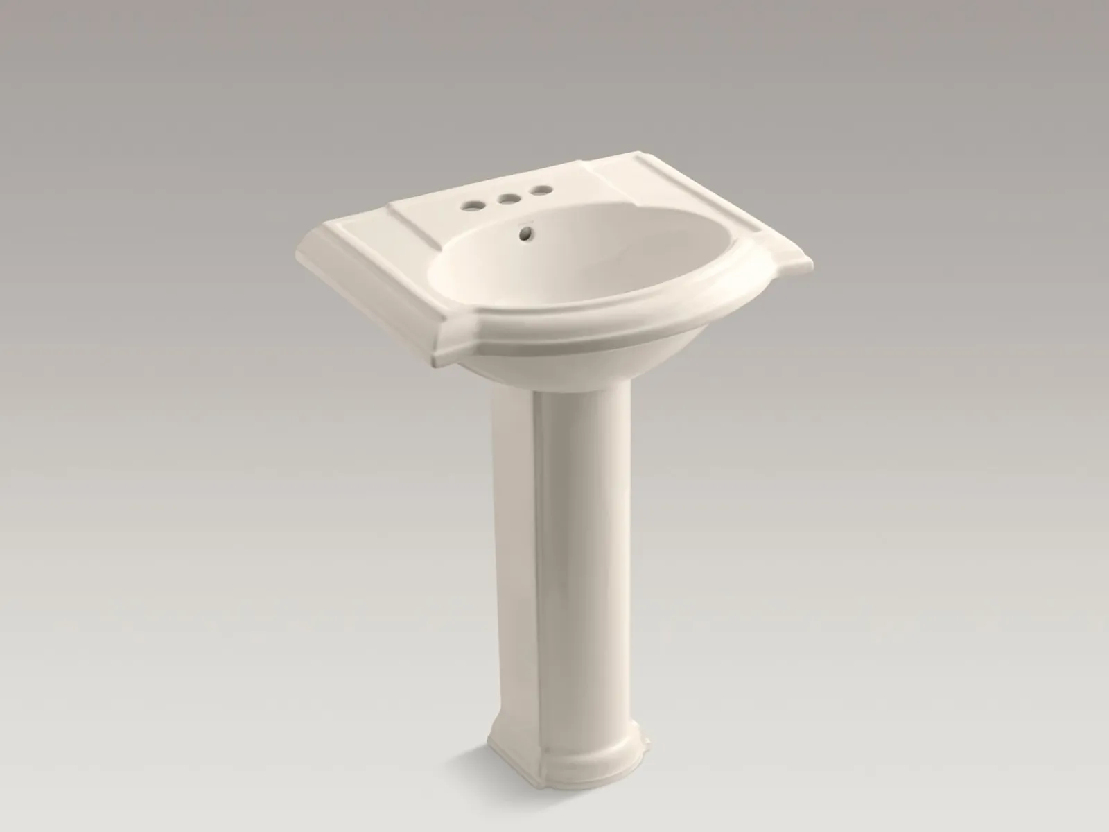 24-1/4" rectangular pedestal bathroom sink^Kohler Discount
