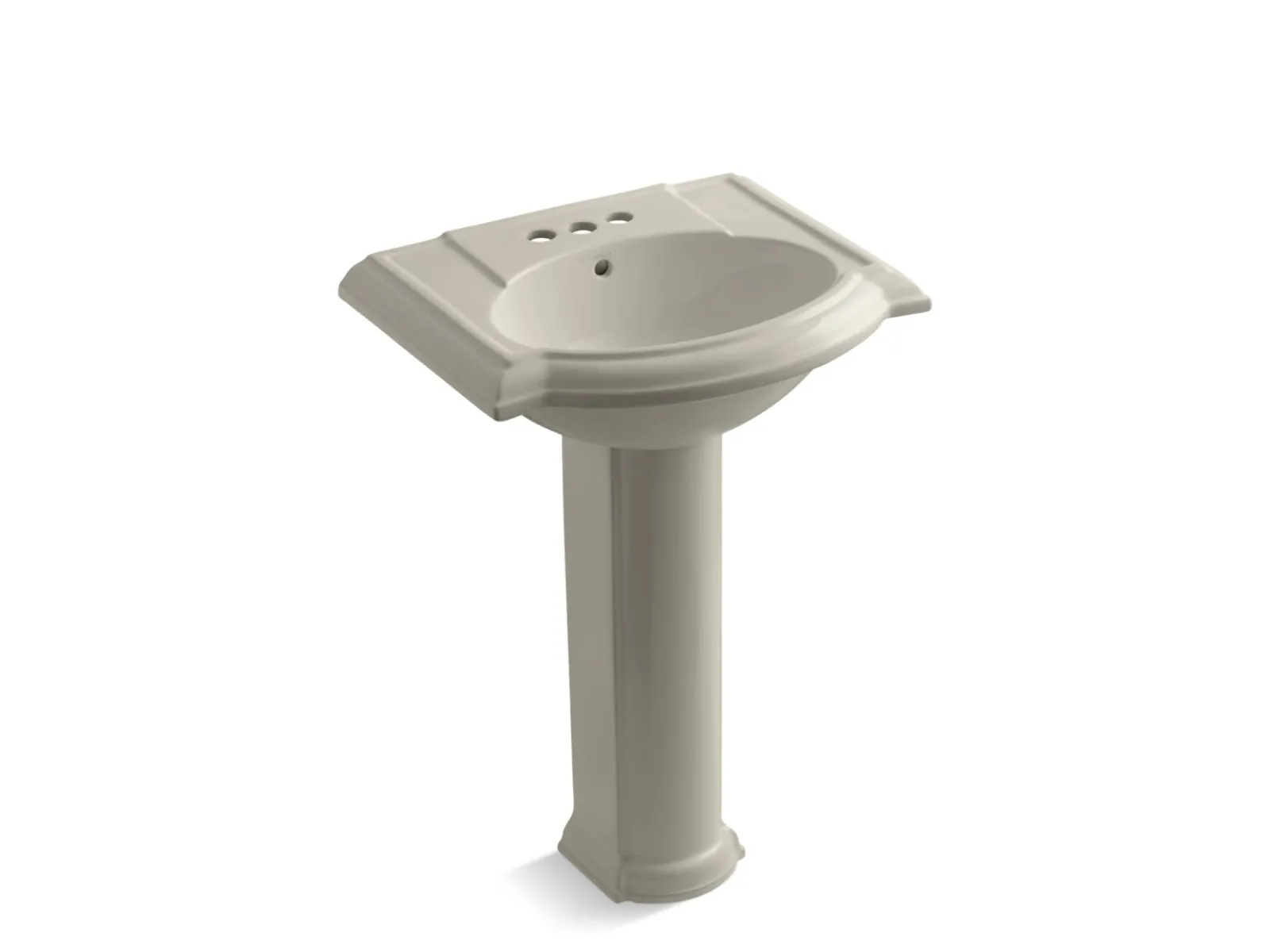 24-1/4" rectangular pedestal bathroom sink^Kohler Discount