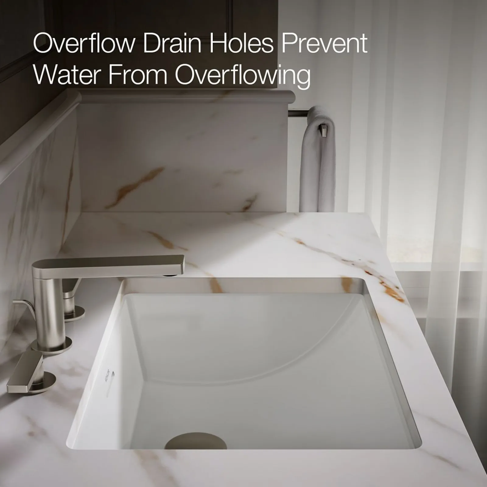 21-1/4" rectangular undermount bathroom sink^Kohler Online