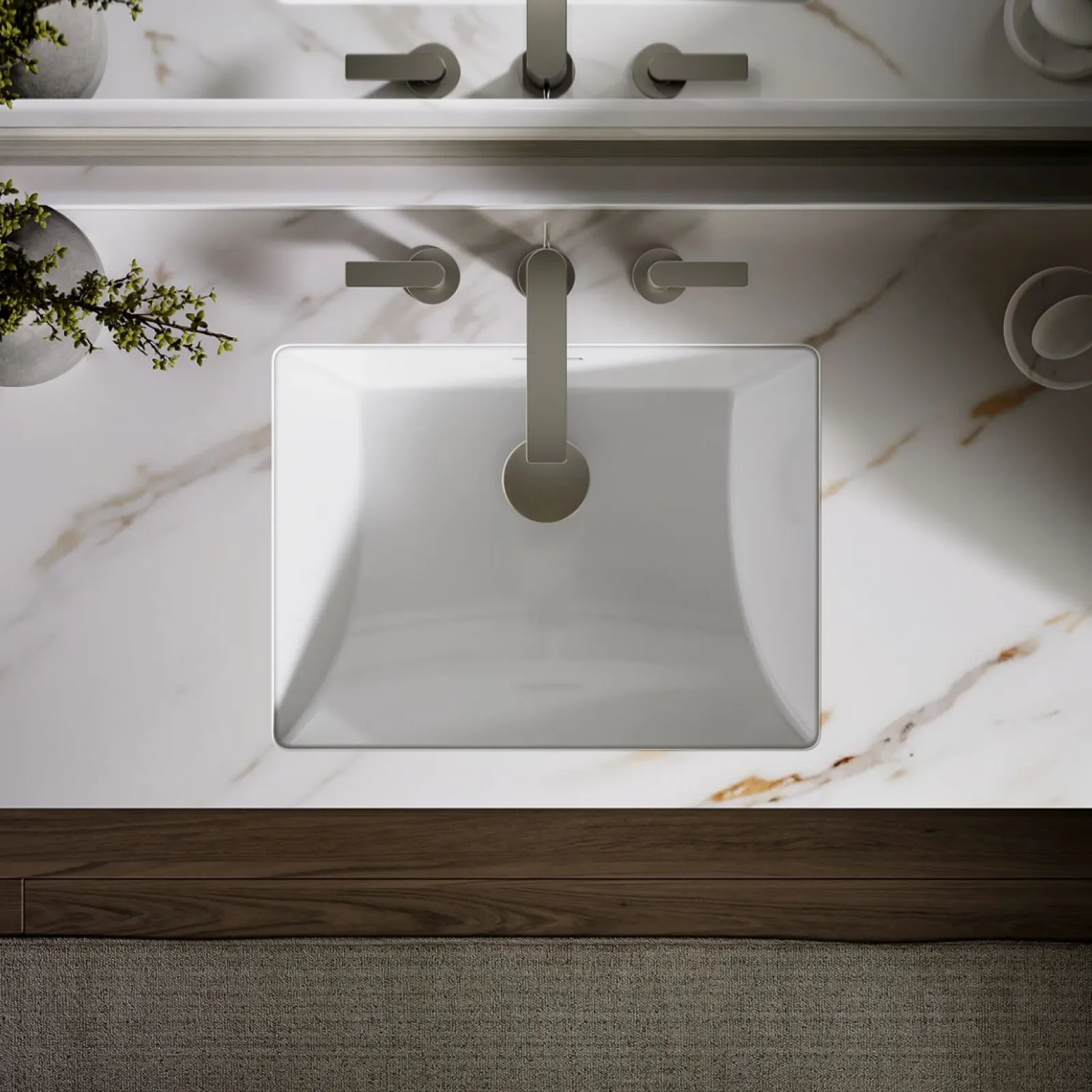 21-1/4" rectangular undermount bathroom sink^Kohler Online
