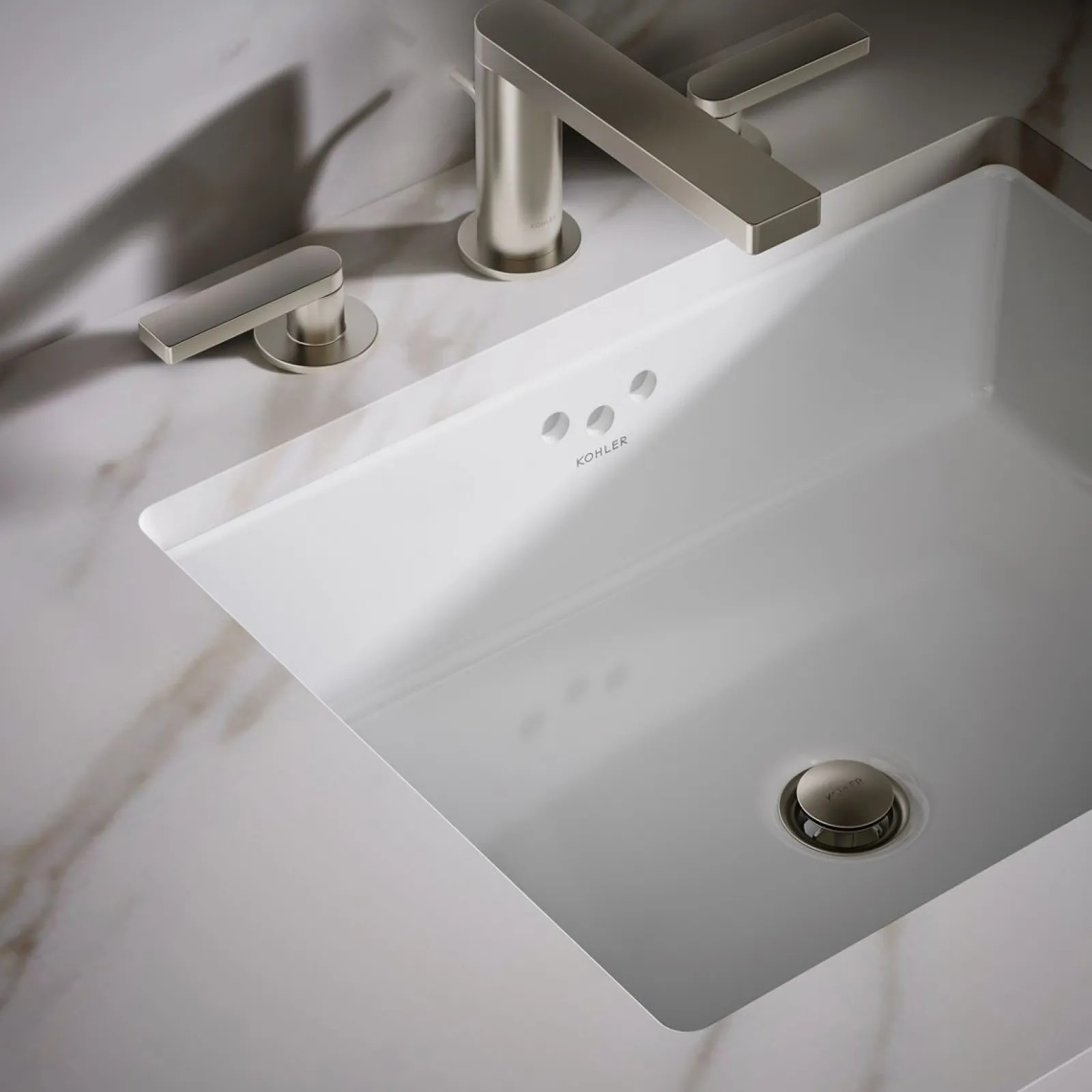 19-3/4" rectangular undermount bathroom sink^Kohler Clearance