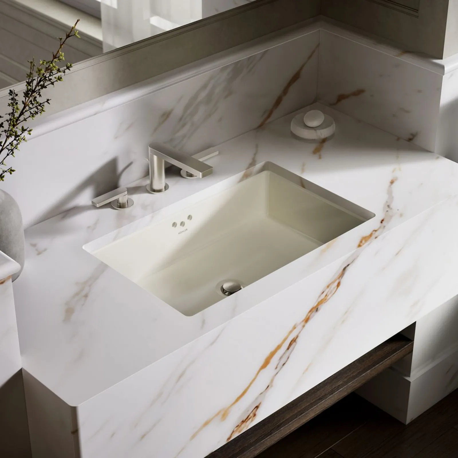 24" rectangular undermount bathroom sink^Kohler Sale