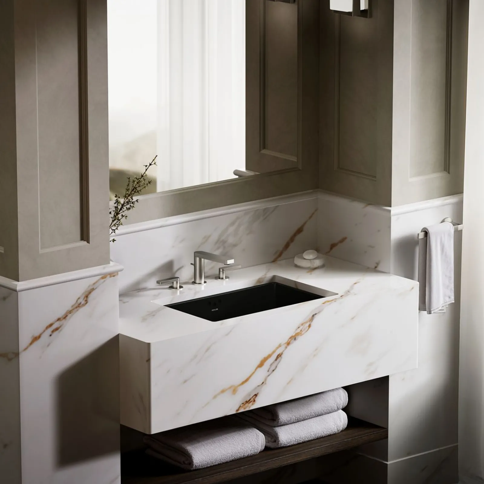 24" rectangular undermount bathroom sink^Kohler Sale