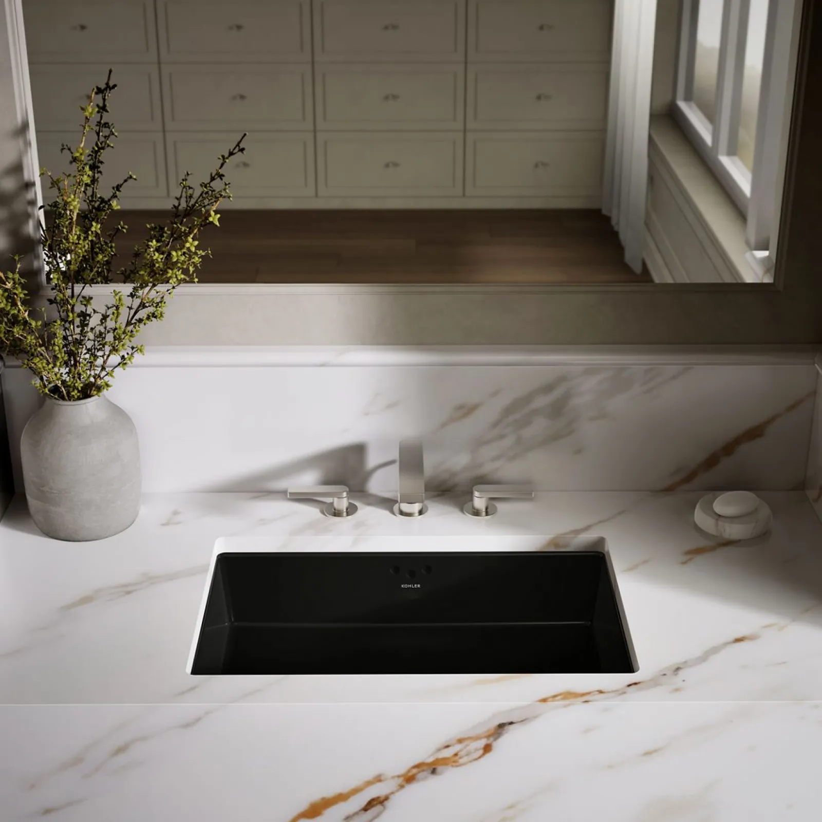 24" rectangular undermount bathroom sink^Kohler Sale