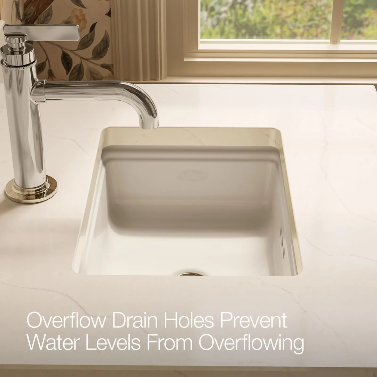 16-9/16" rectangular undermount bathroom sink^Kohler Hot