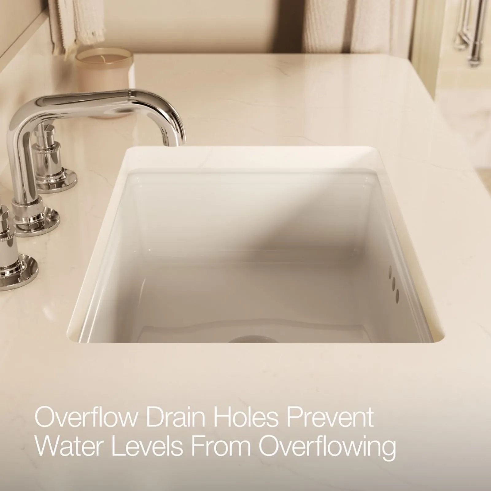 19-13/16" rectangular undermount bathroom sink^Kohler Clearance