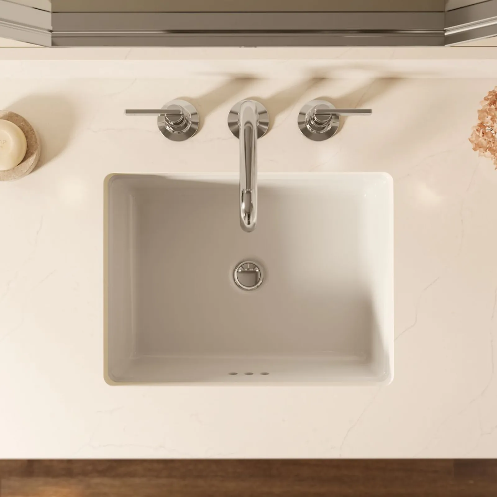19-13/16" rectangular undermount bathroom sink^Kohler Clearance