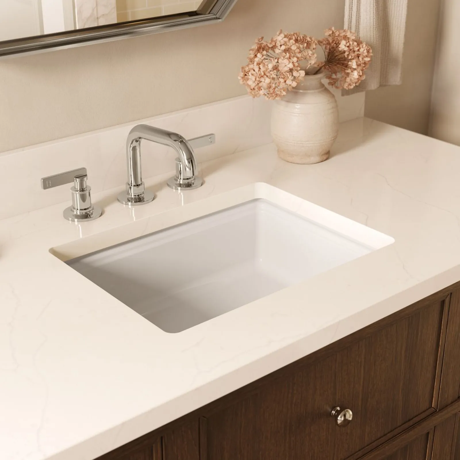19-13/16" rectangular undermount bathroom sink^Kohler Clearance