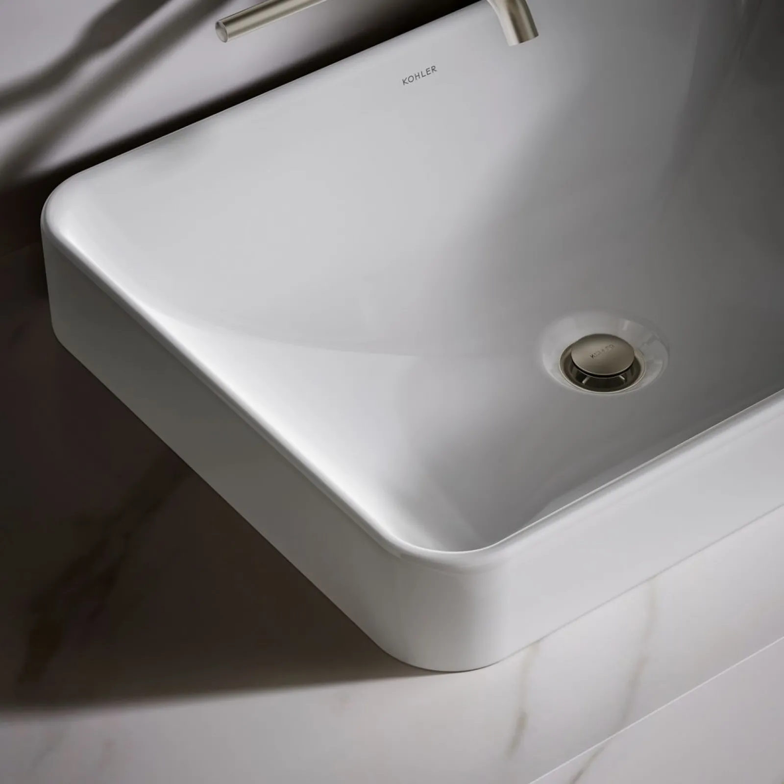 22-3/4" rectangular vessel bathroom sink^Kohler New