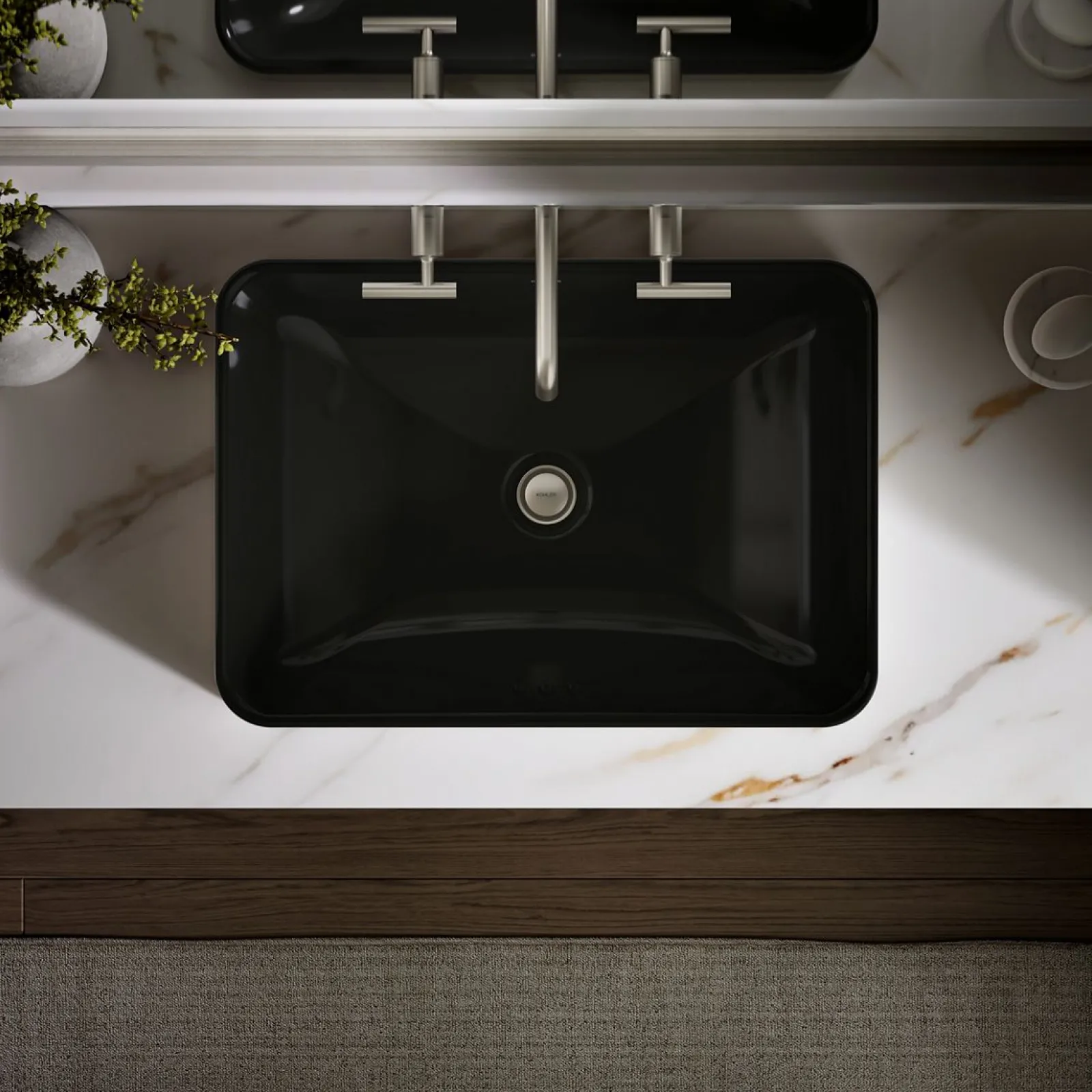 22-3/4" rectangular vessel bathroom sink^Kohler New
