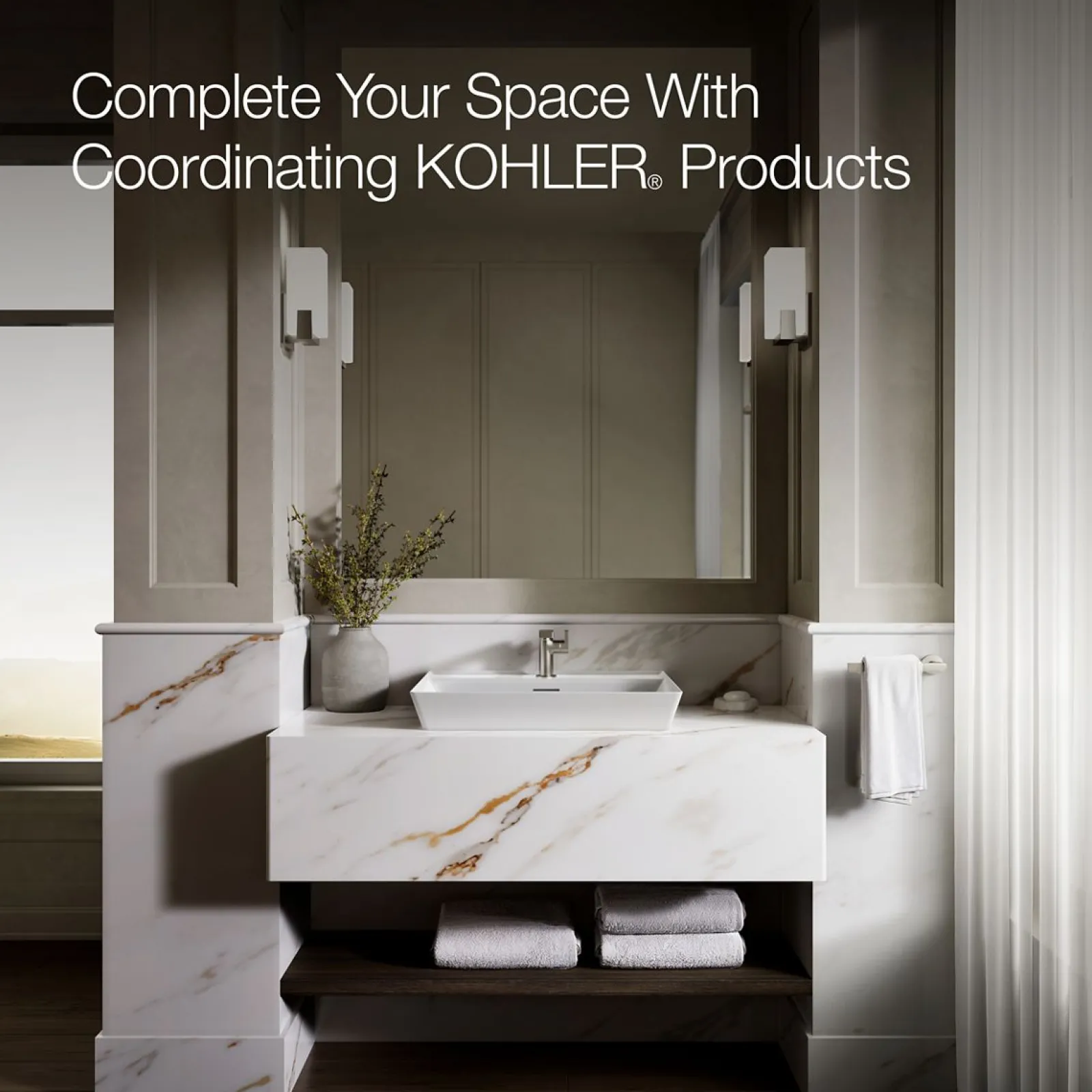 23" rectangular vessel bathroom sink^Kohler Sale