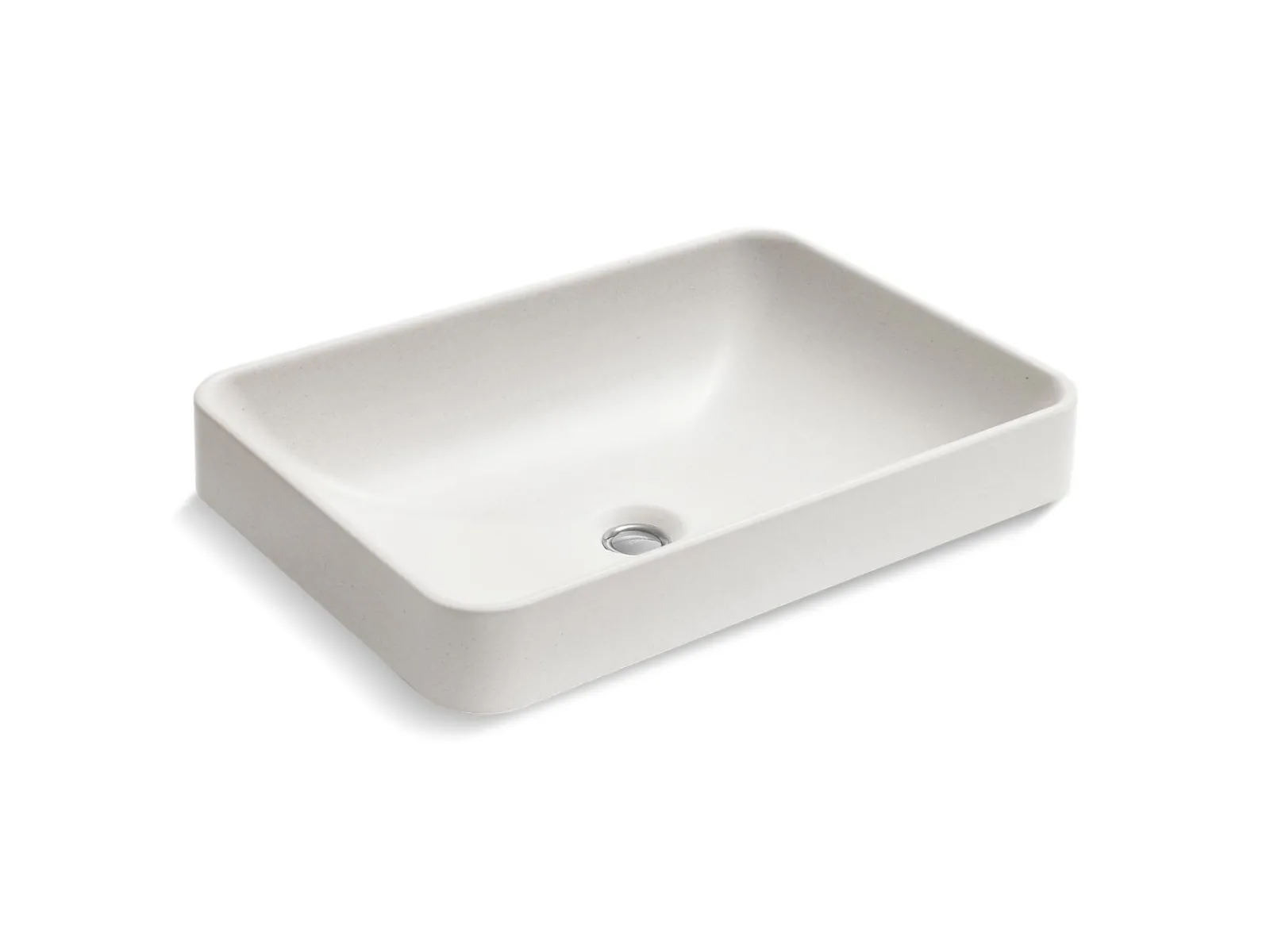 23" rectangular vessel bathroom sink, no overflow^Kohler Online