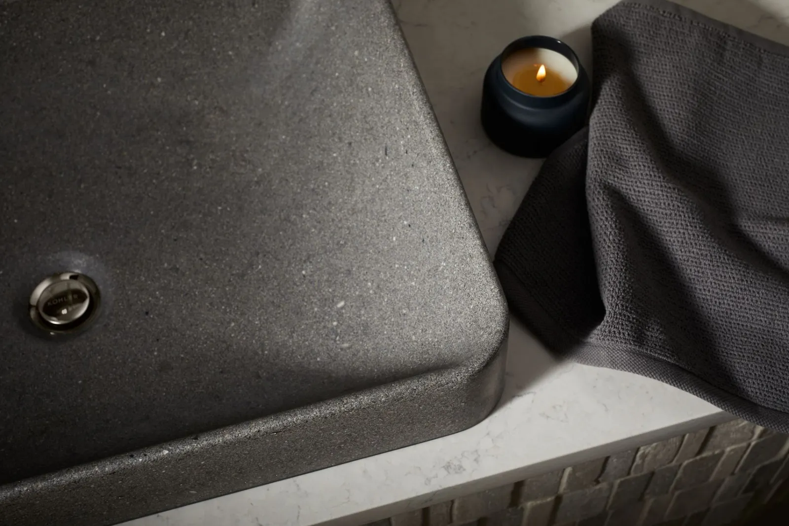 23" rectangular vessel bathroom sink, no overflow^Kohler Online