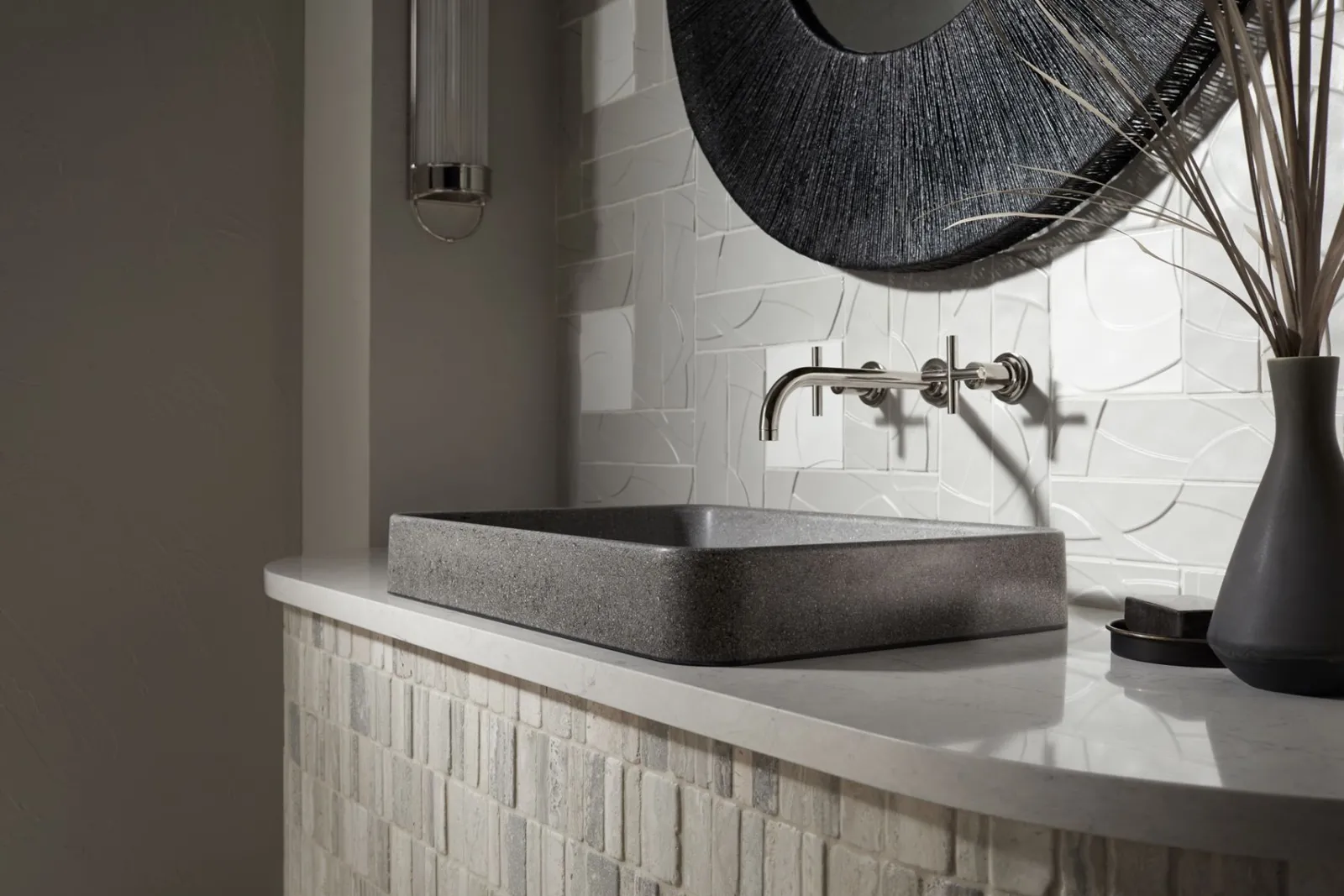 23" rectangular vessel bathroom sink, no overflow^Kohler Online