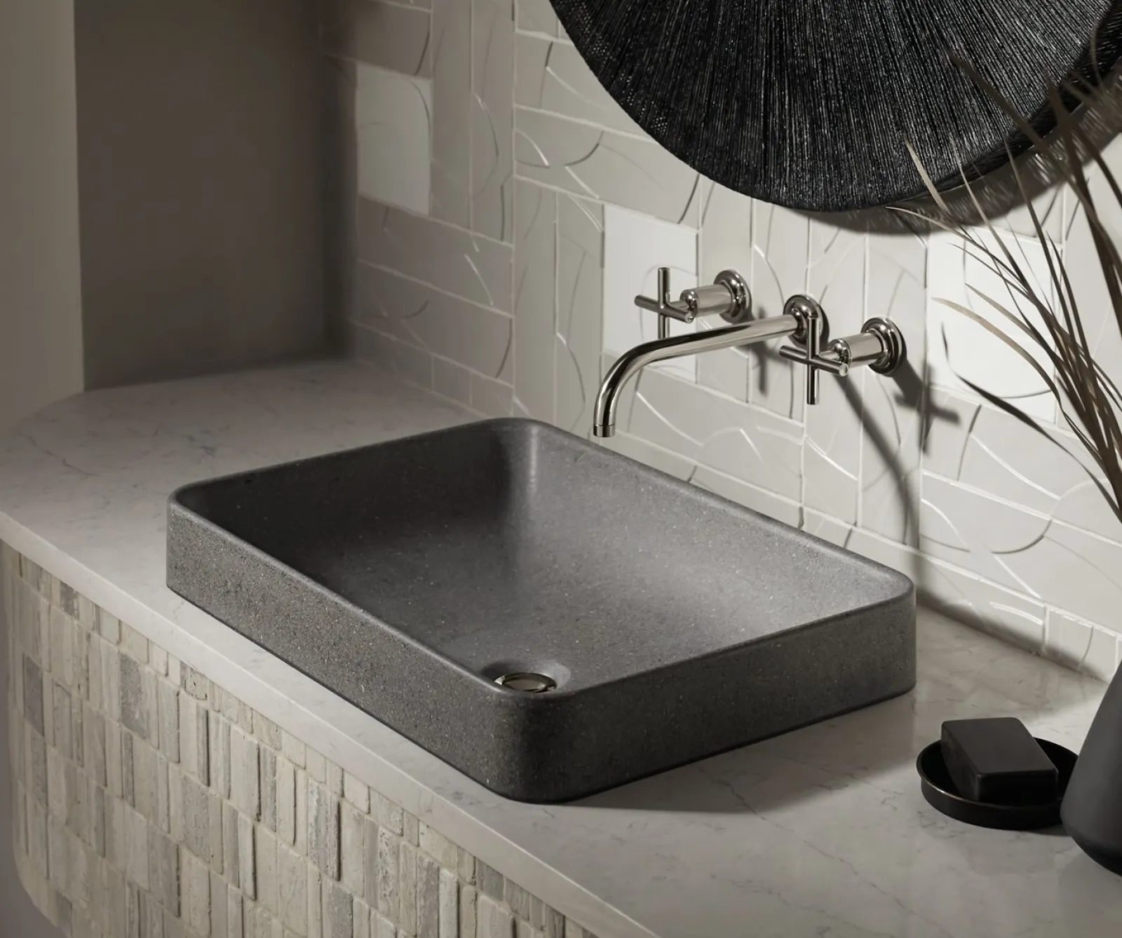 23" rectangular vessel bathroom sink, no overflow^Kohler Online