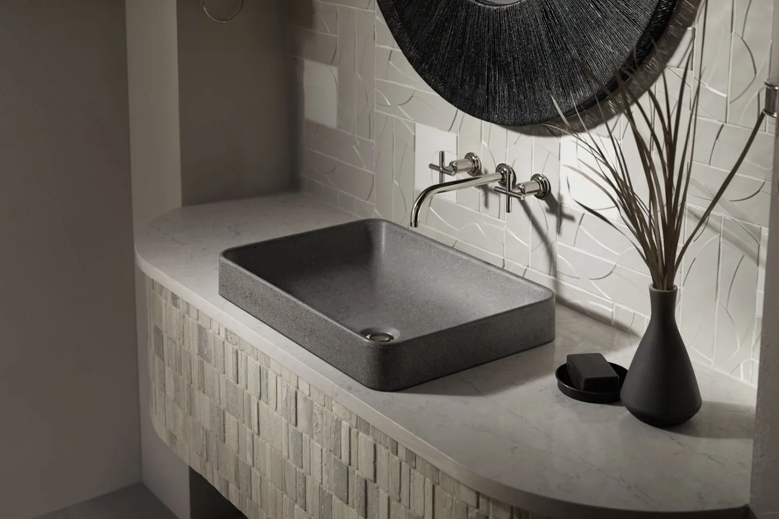 23" rectangular vessel bathroom sink, no overflow^Kohler Online
