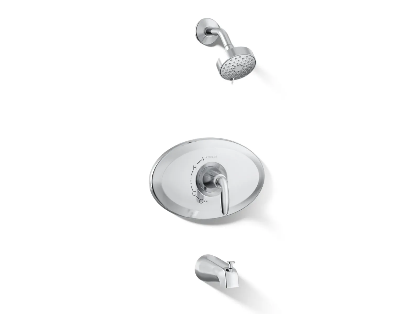 Remodel Rite-Temp® bath and shower trim kit, 1.75 gpm^Kohler Hot