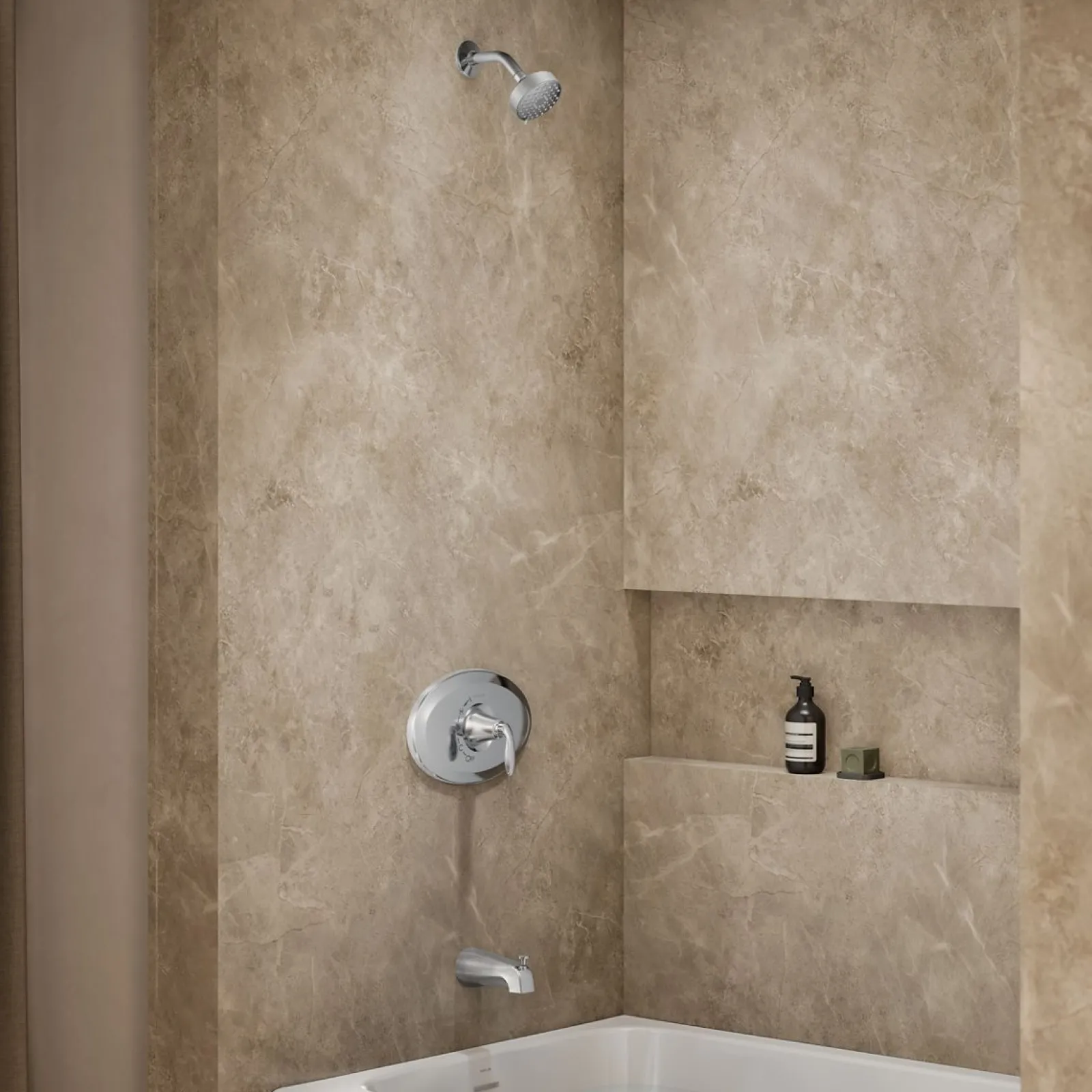 Remodel Rite-Temp® bath and shower trim kit, 1.75 gpm^Kohler Hot