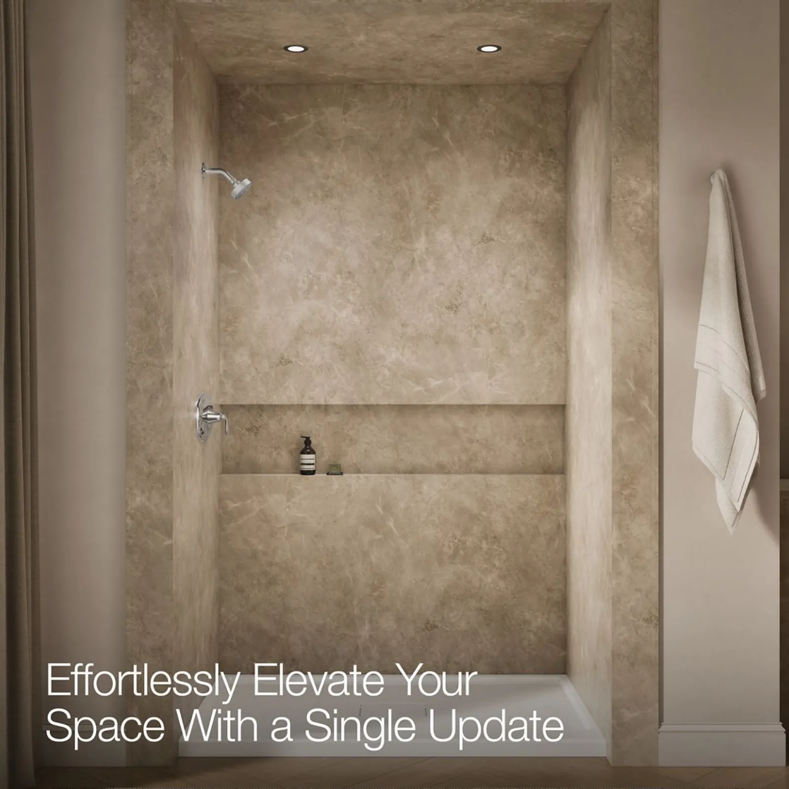 Remodel Rite-Temp® shower trim kit, 2.5 gpm^Kohler Outlet