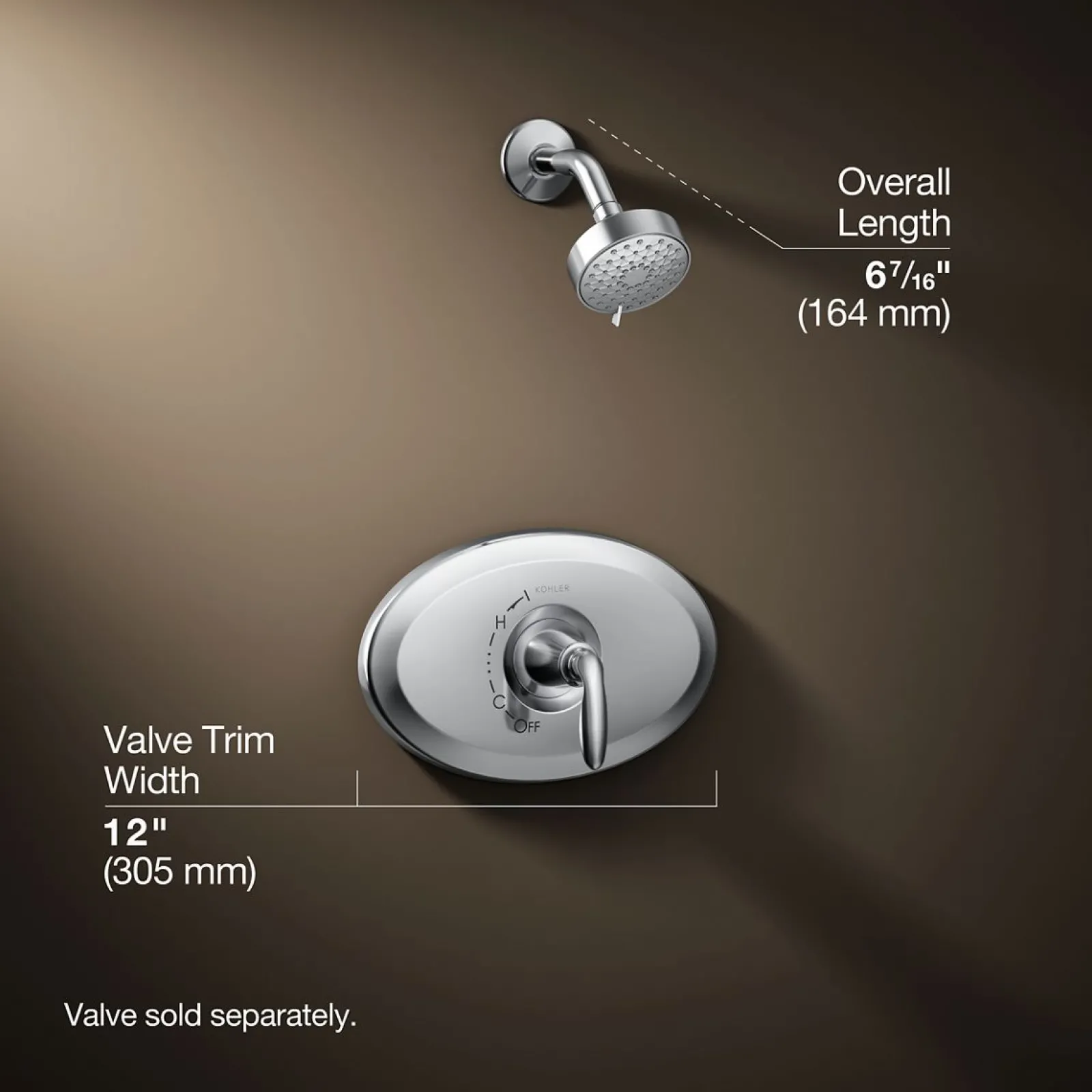 Remodel Rite-Temp® shower trim kit, 2.5 gpm^Kohler Outlet