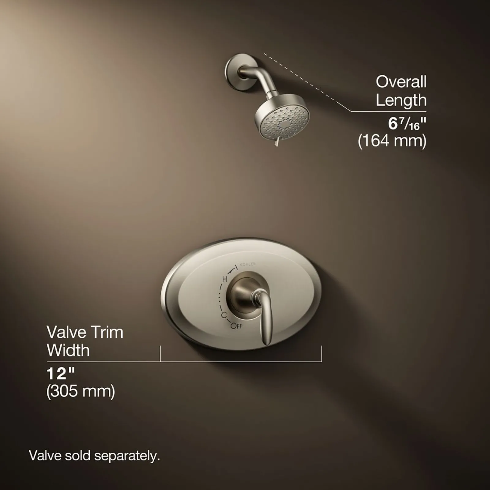Remodel Rite-Temp® shower trim kit, 2.5 gpm^Kohler Outlet