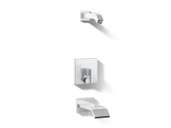 Rite-Temp® bath and shower trim kit with push-button diverter, without showerhead^Kohler Outlet