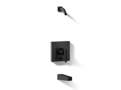 Rite-Temp® bath and shower trim kit with push-button diverter, without showerhead^Kohler New