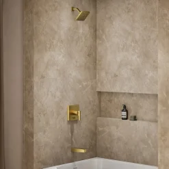 Rite-Temp® bath and shower trim kit with push-button diverter, without showerhead^Kohler New