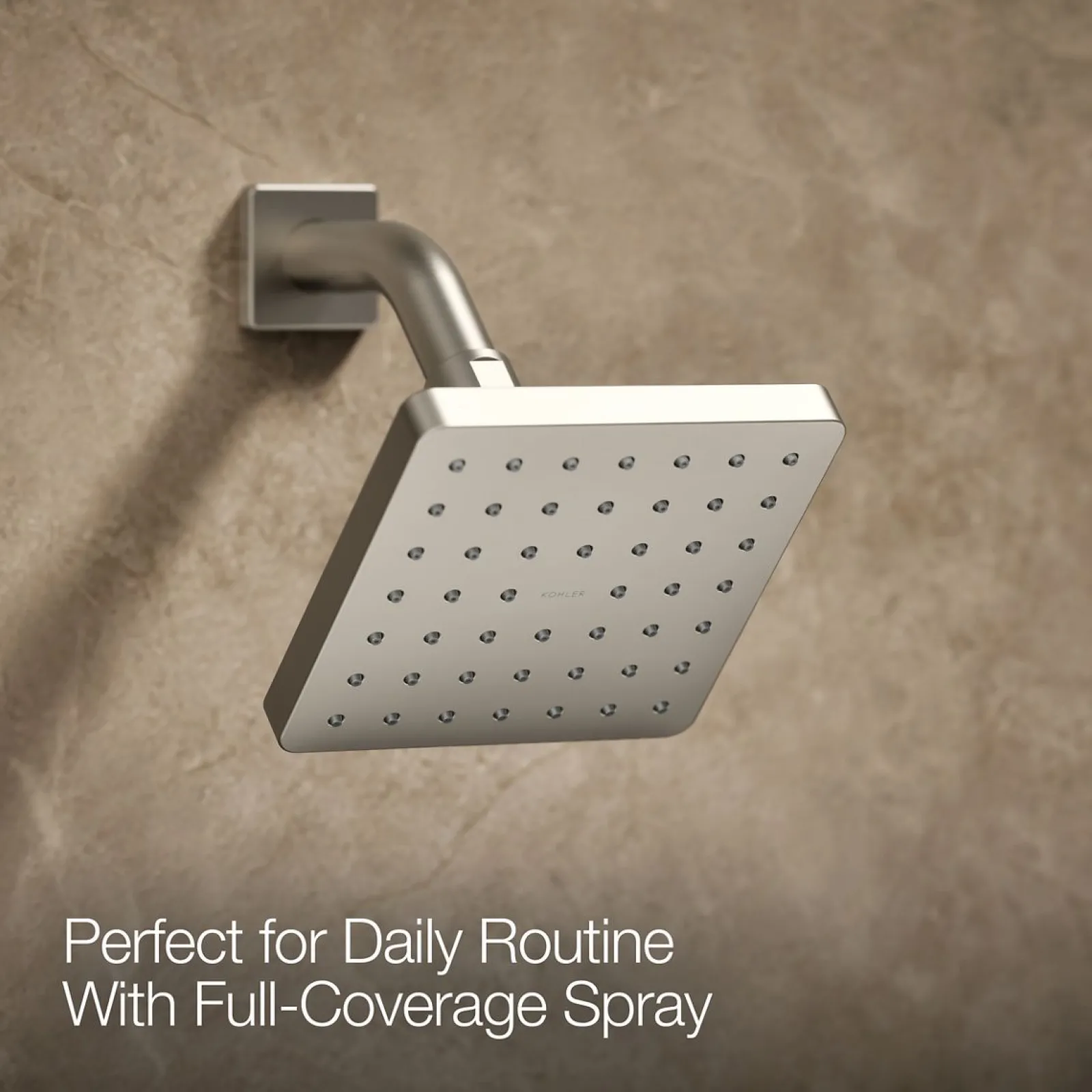 Rite-Temp® bath and shower trim kit with push-button diverter, 2.5 gpm^Kohler Hot