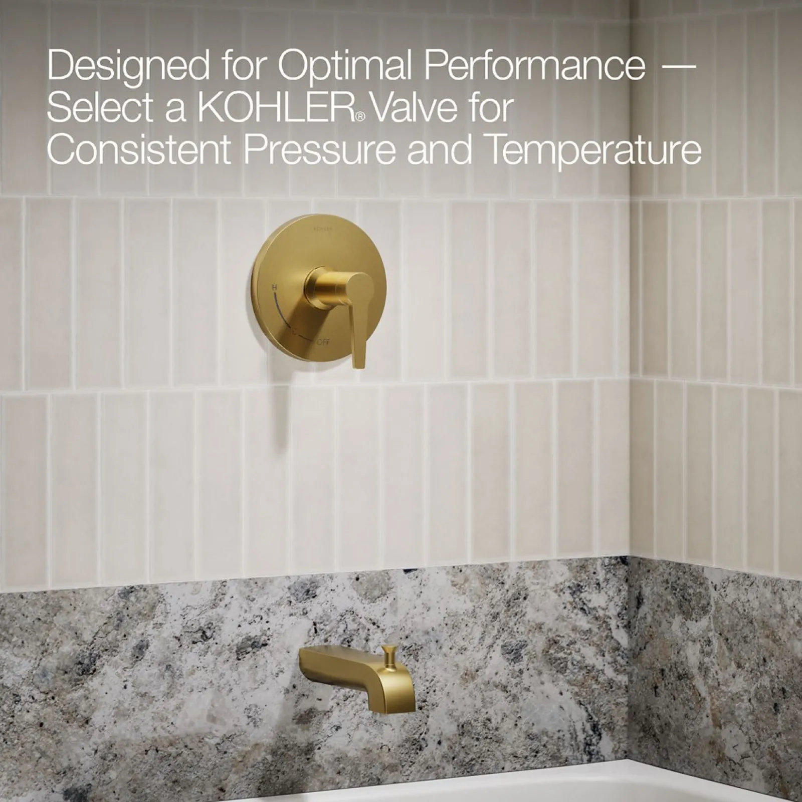 Rite-Temp® bath and shower trim kit, 1.75 gpm^Kohler Discount