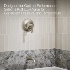 Rite-Temp® bath and shower trim kit with push-button diverter, 1.5 gpm^Kohler Outlet