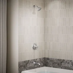 Rite-Temp® bath and shower trim kit with push-button diverter, 1.5 gpm^Kohler Outlet