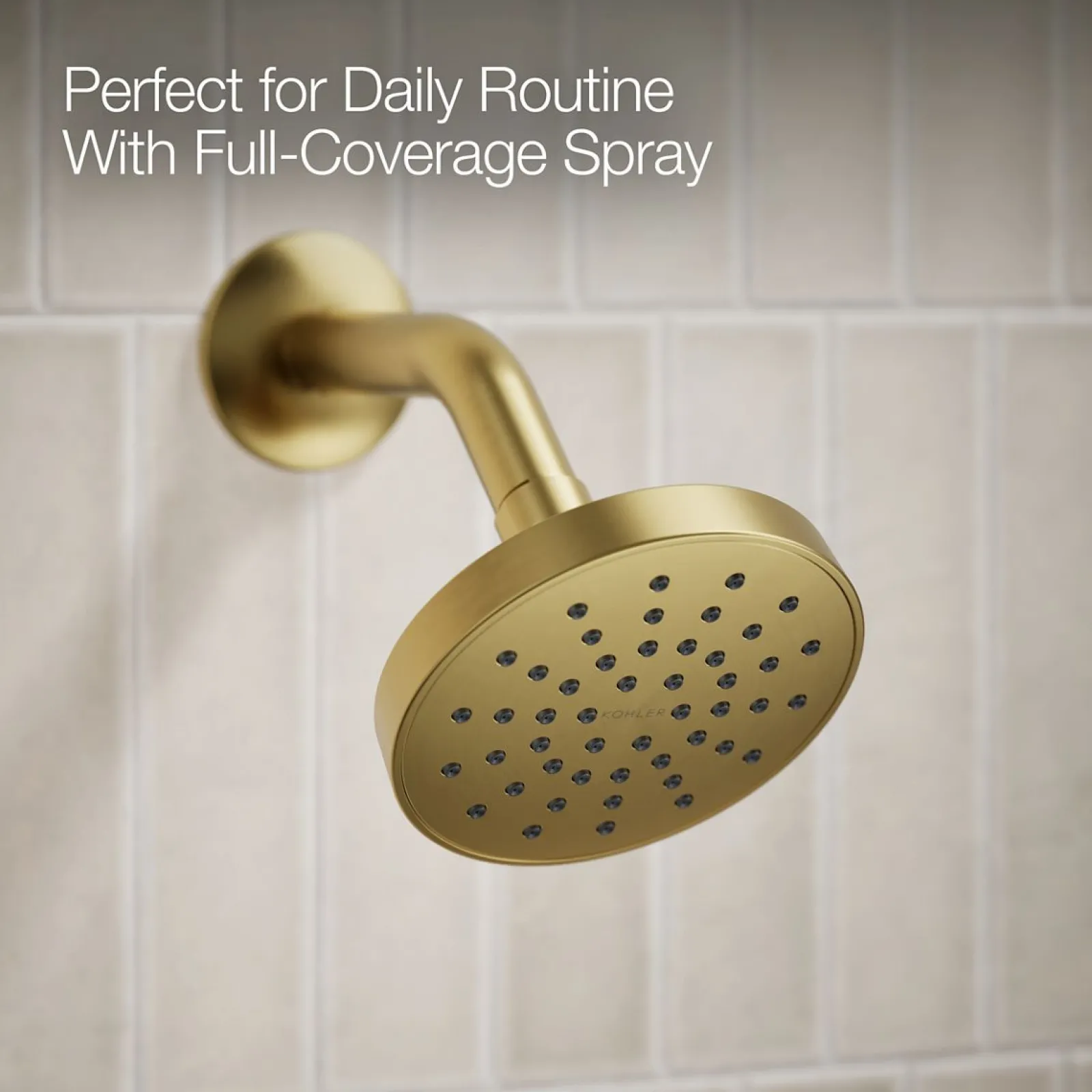 Rite-Temp® bath and shower trim kit with push-button diverter, 1.5 gpm^Kohler Hot