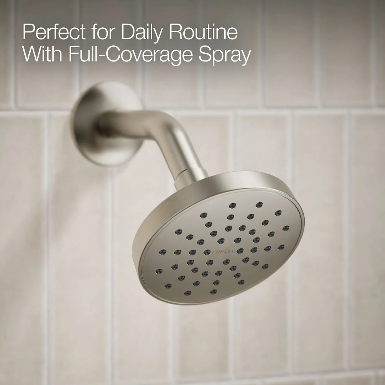Rite-Temp® bath and shower trim kit with push-button diverter, 1.5 gpm^Kohler Hot