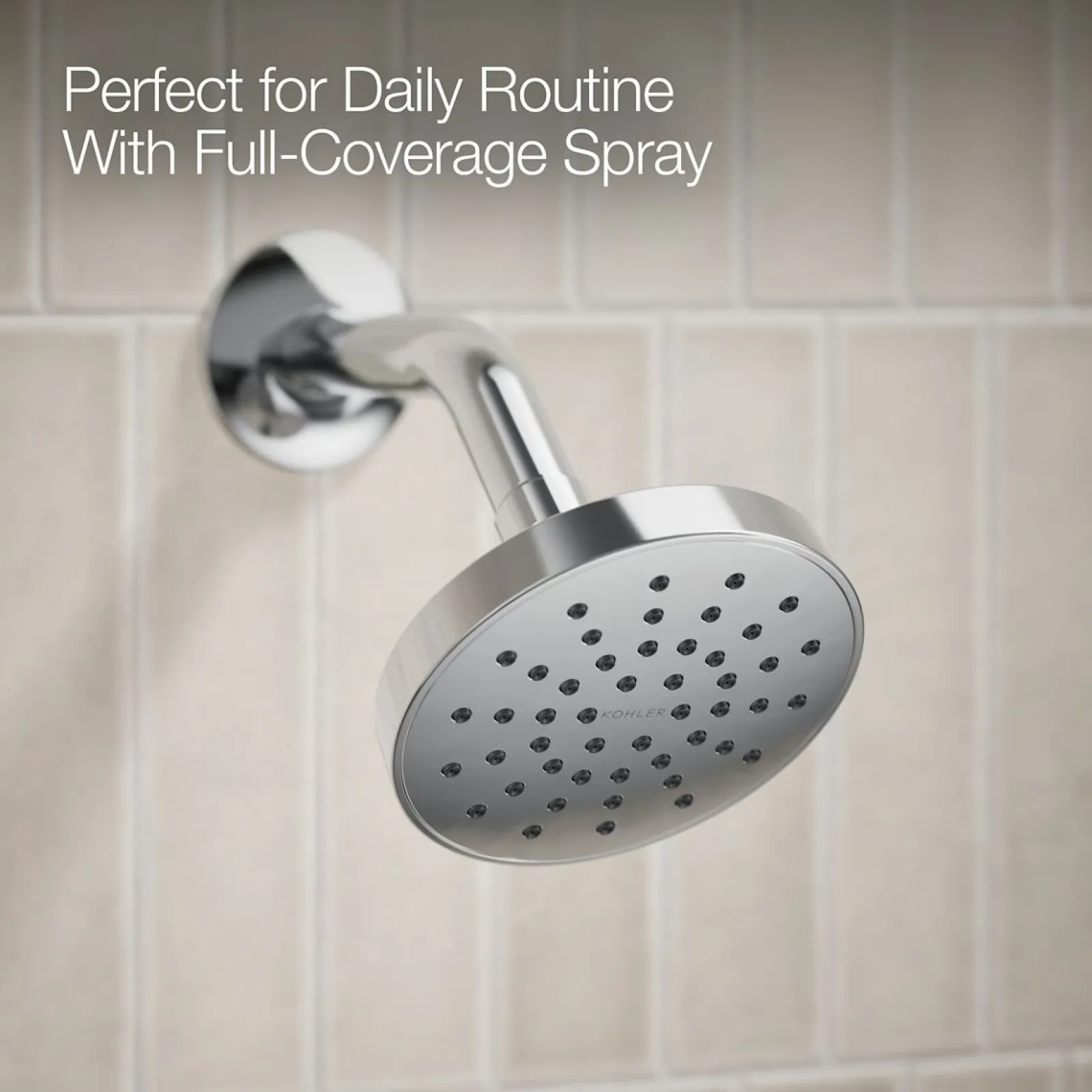 Rite-Temp® bath and shower trim kit with push-button diverter, 1.5 gpm^Kohler Hot