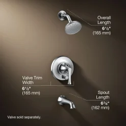 Rite-Temp® bath and shower trim kit with push-button diverter, 1.75 gpm^Kohler Sale